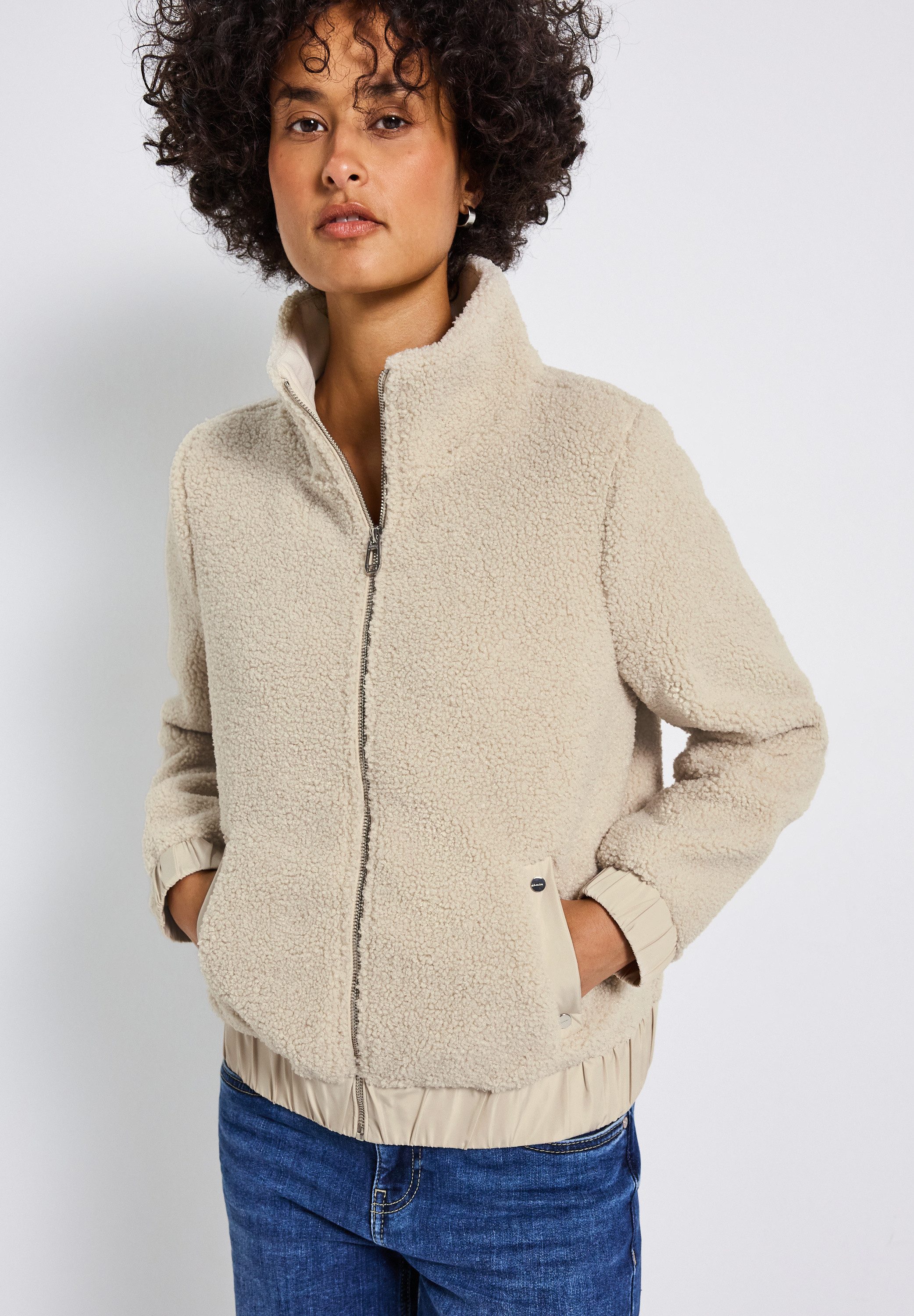 STREET ONE Bouclèjacke in Teddy-Qualität günstig online kaufen