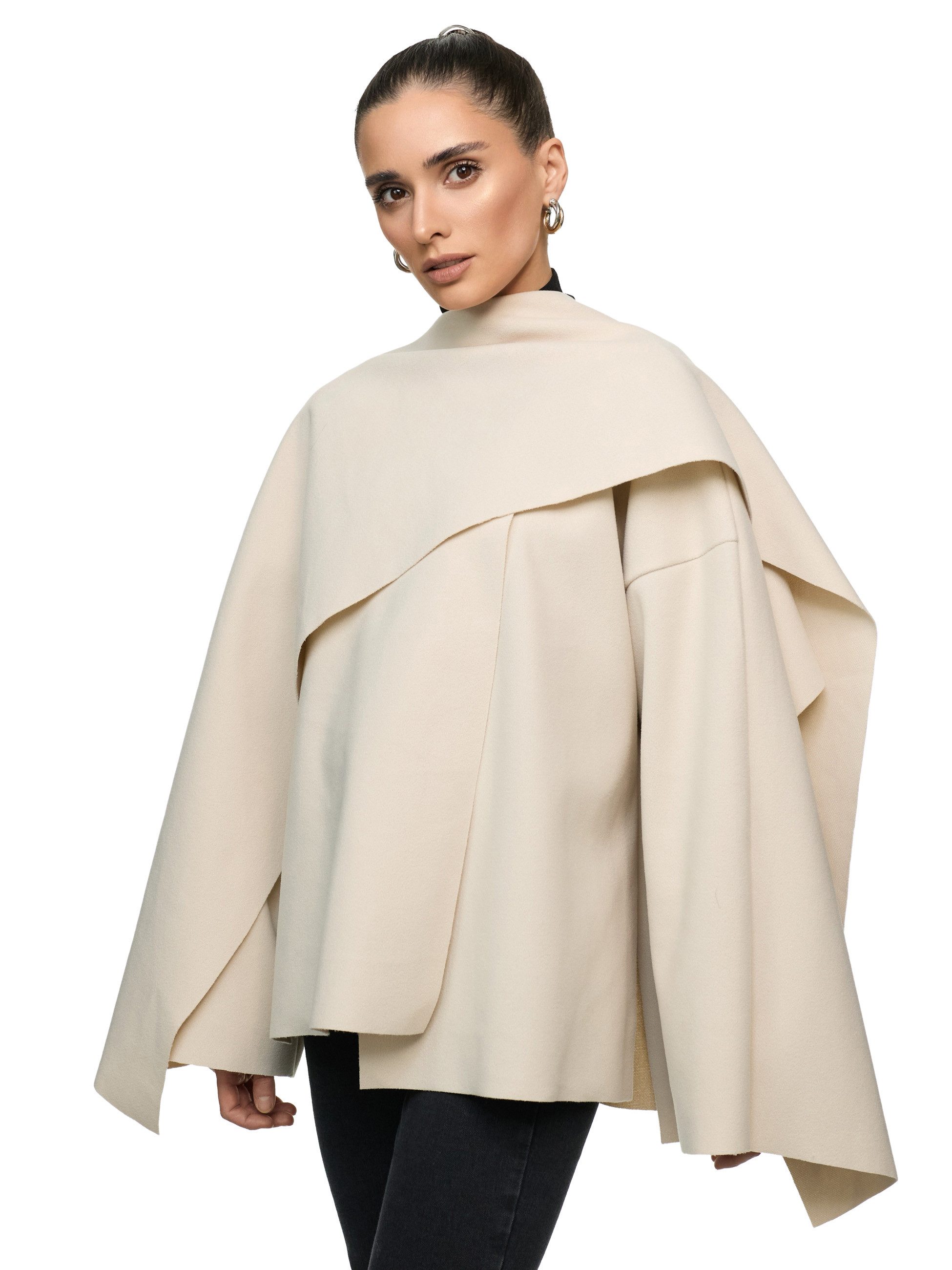 Worldclassca Poncho Worldclassca Poncho Crop Jacke günstig online kaufen