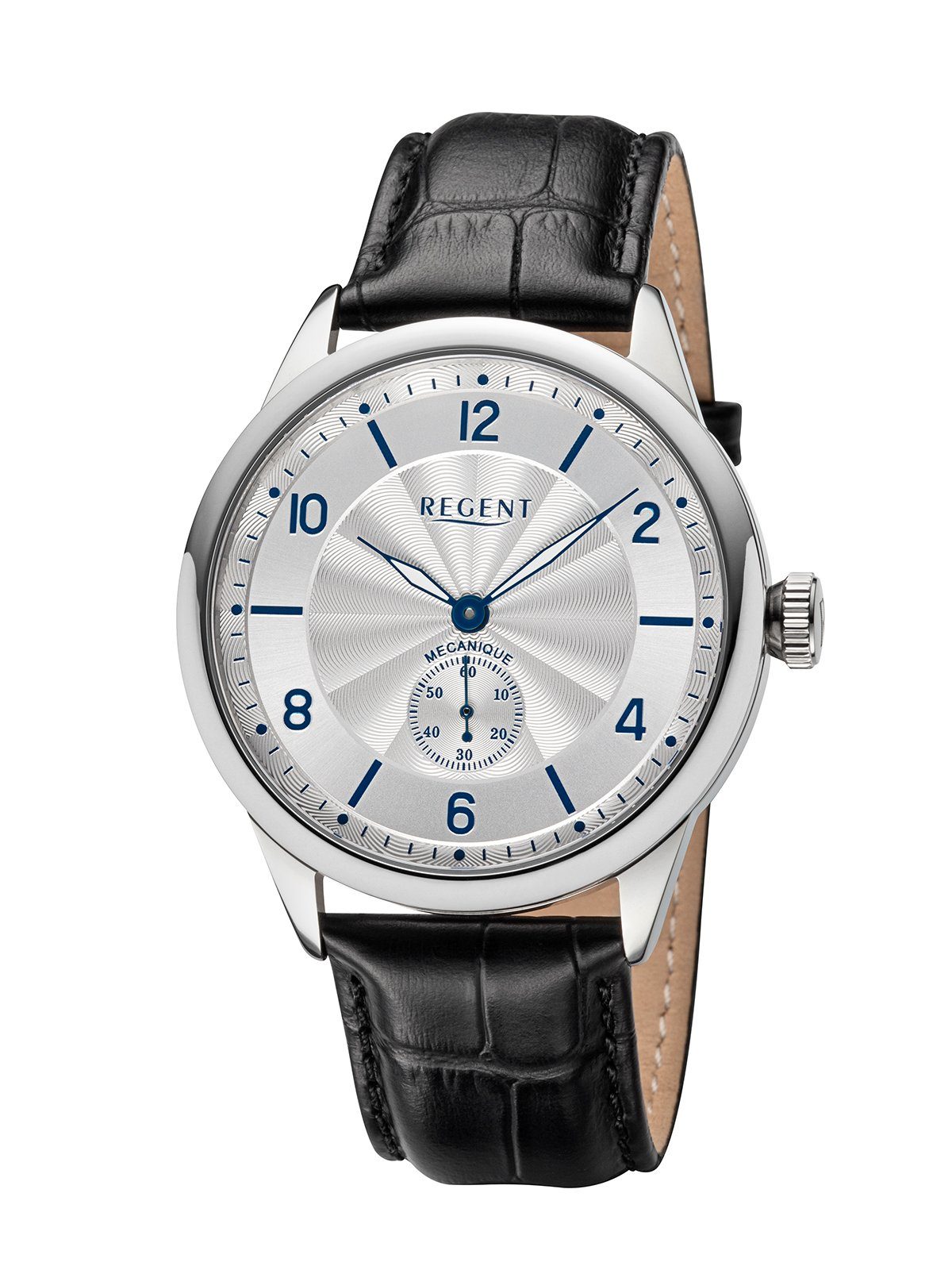 Regent Mechanische Uhr Hadnaufzug, Saphirglas