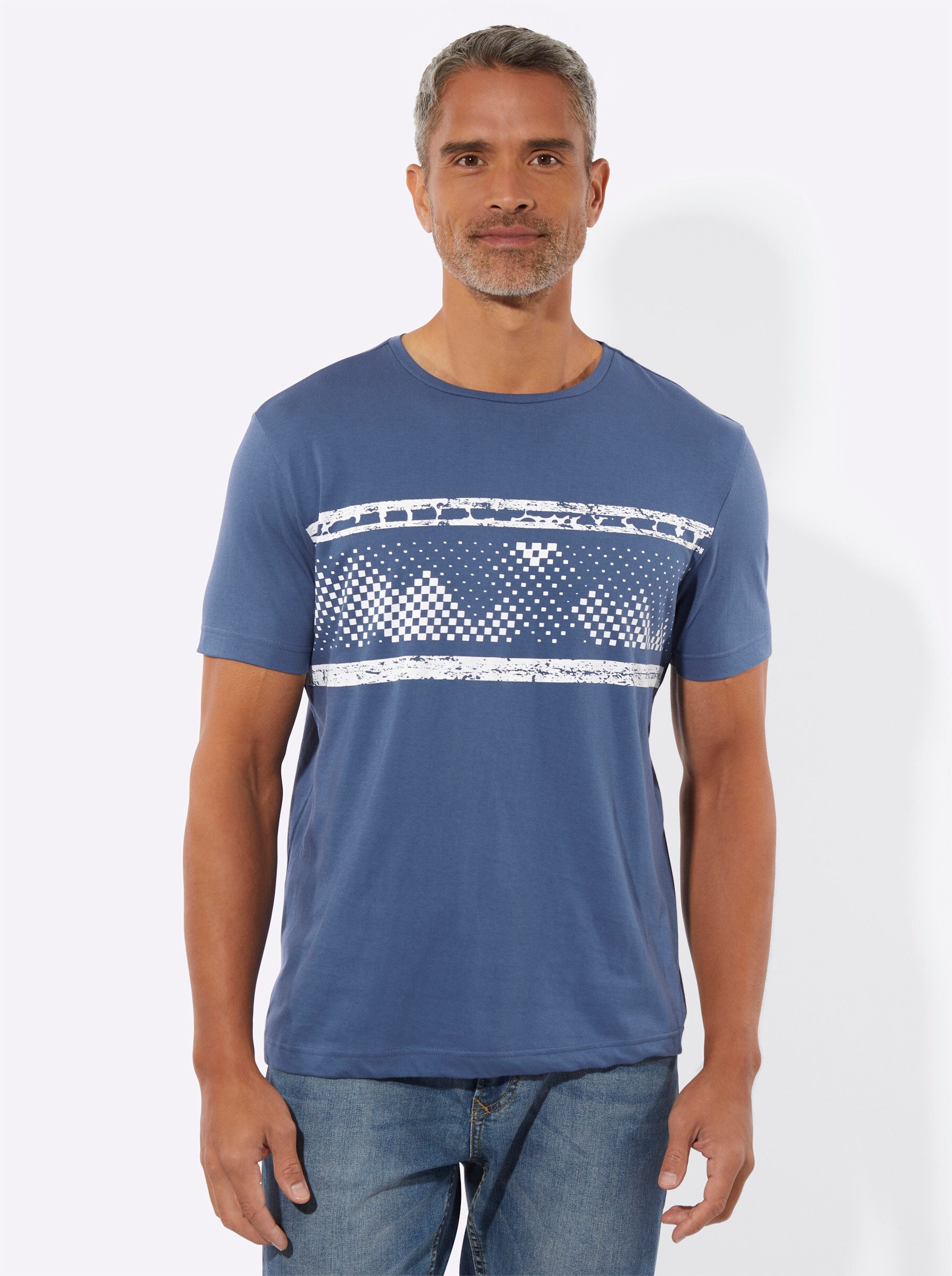 Sieh an! T-Shirt Rundhalsshirt .