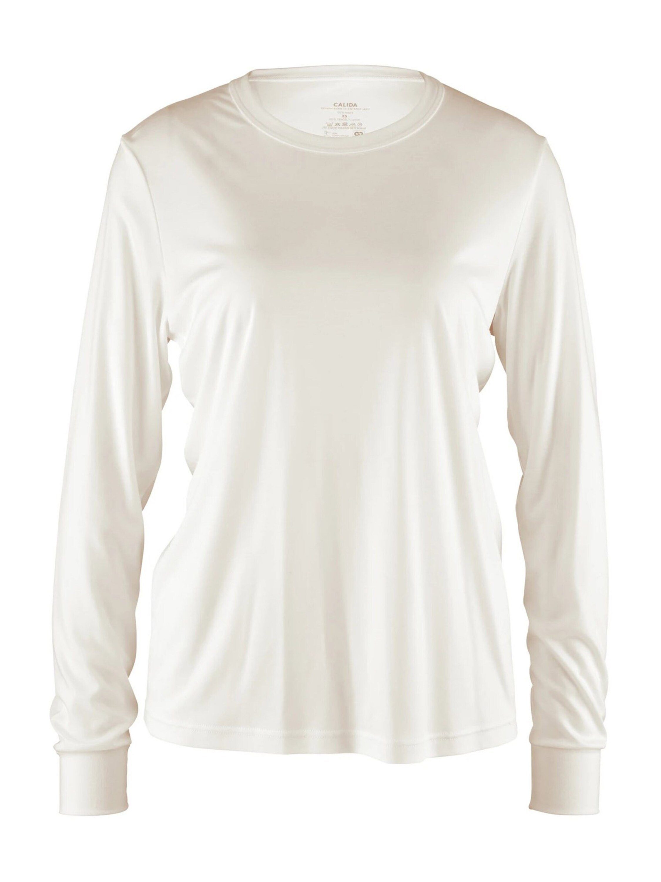 CALIDA Langarmshirt (1-tlg) Plain/ohne Details