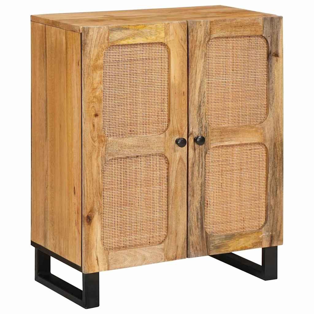 vidaXL Schranksystem Sideboard Braun 60 x 33 x 75 cm Massivholz (1-St)