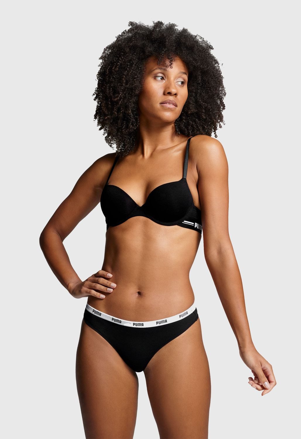 PUMA BODYWEAR String String (Set, 9er Pack) Logobund, Mid-Rise