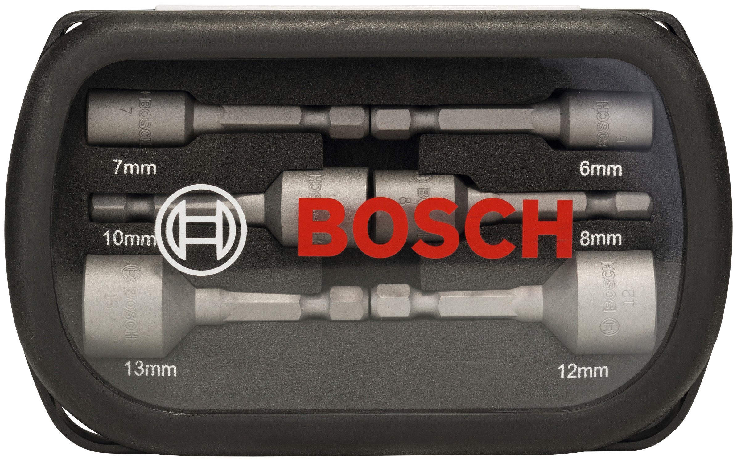 Bosch Professional 13 6 Stecknüsse Steckschlüssel, 50 6-St., Set, - mm