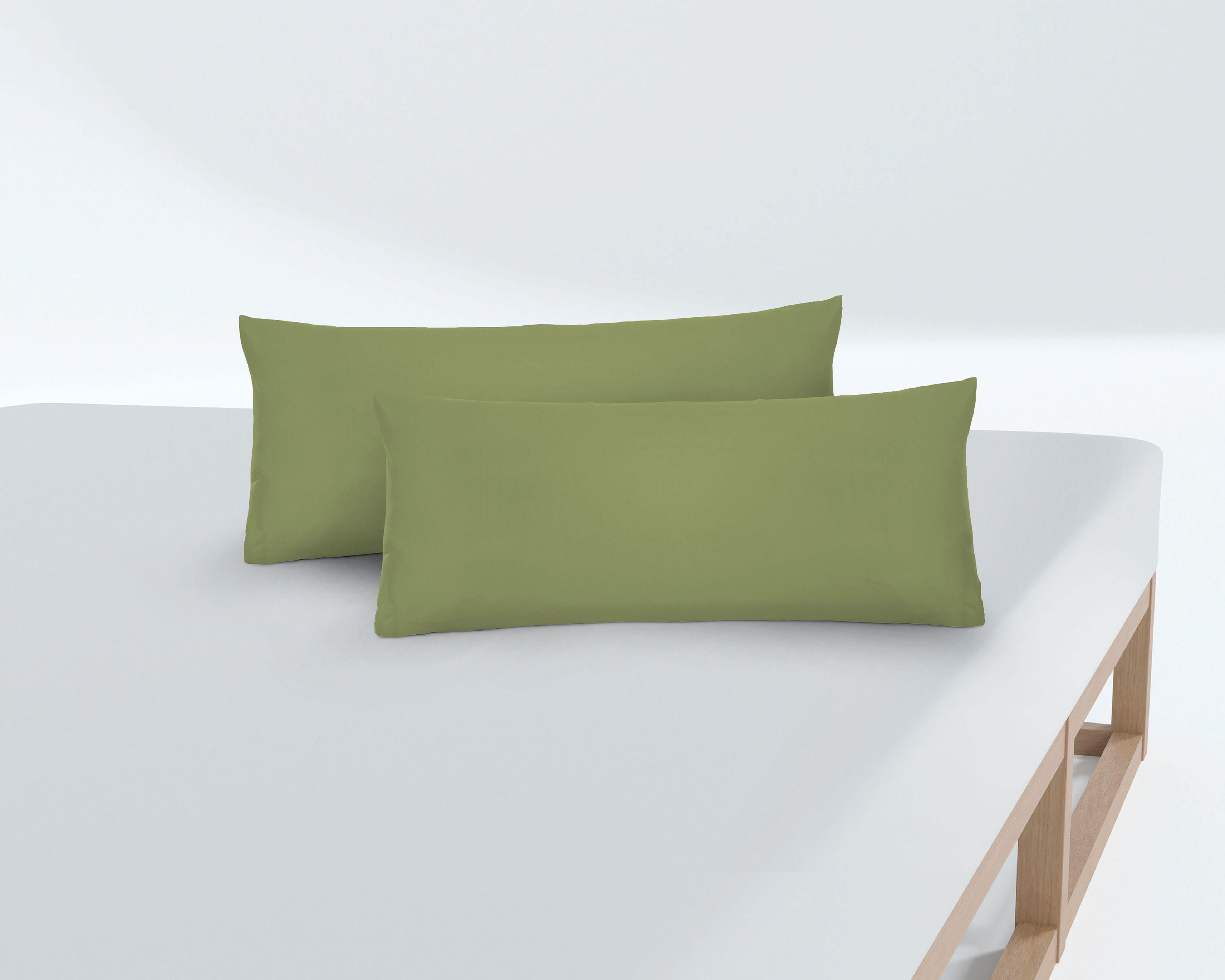 Biberna Kissenbezug Michi Feinjersey mit Reißverschluss, (2 Stück), verschi günstig online kaufen