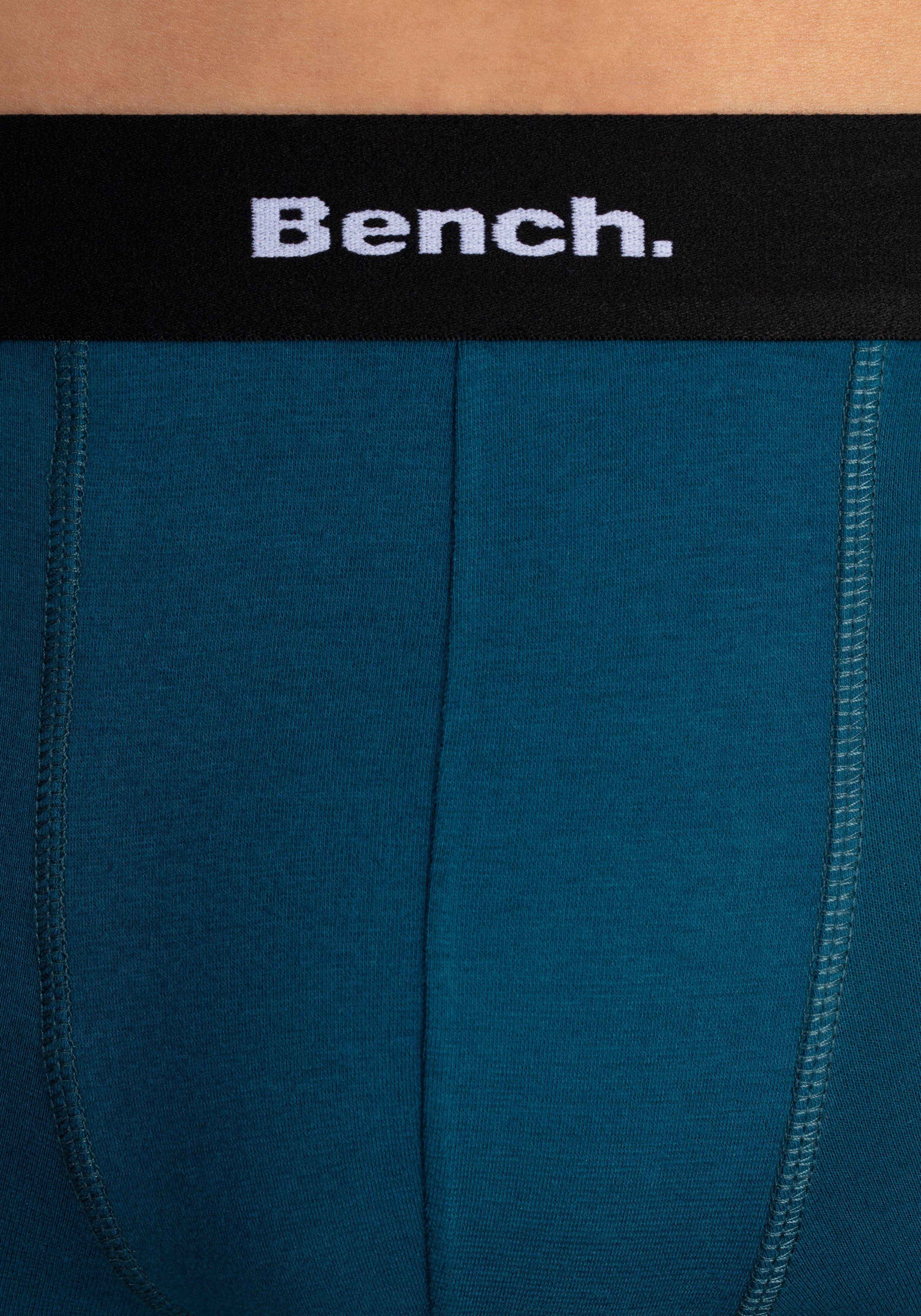 Bench. Boxer Boxershorts für Herren (Packung, 4-St) Unterhosen mit kontrastfarbigem Bund – Bild 4 von 5