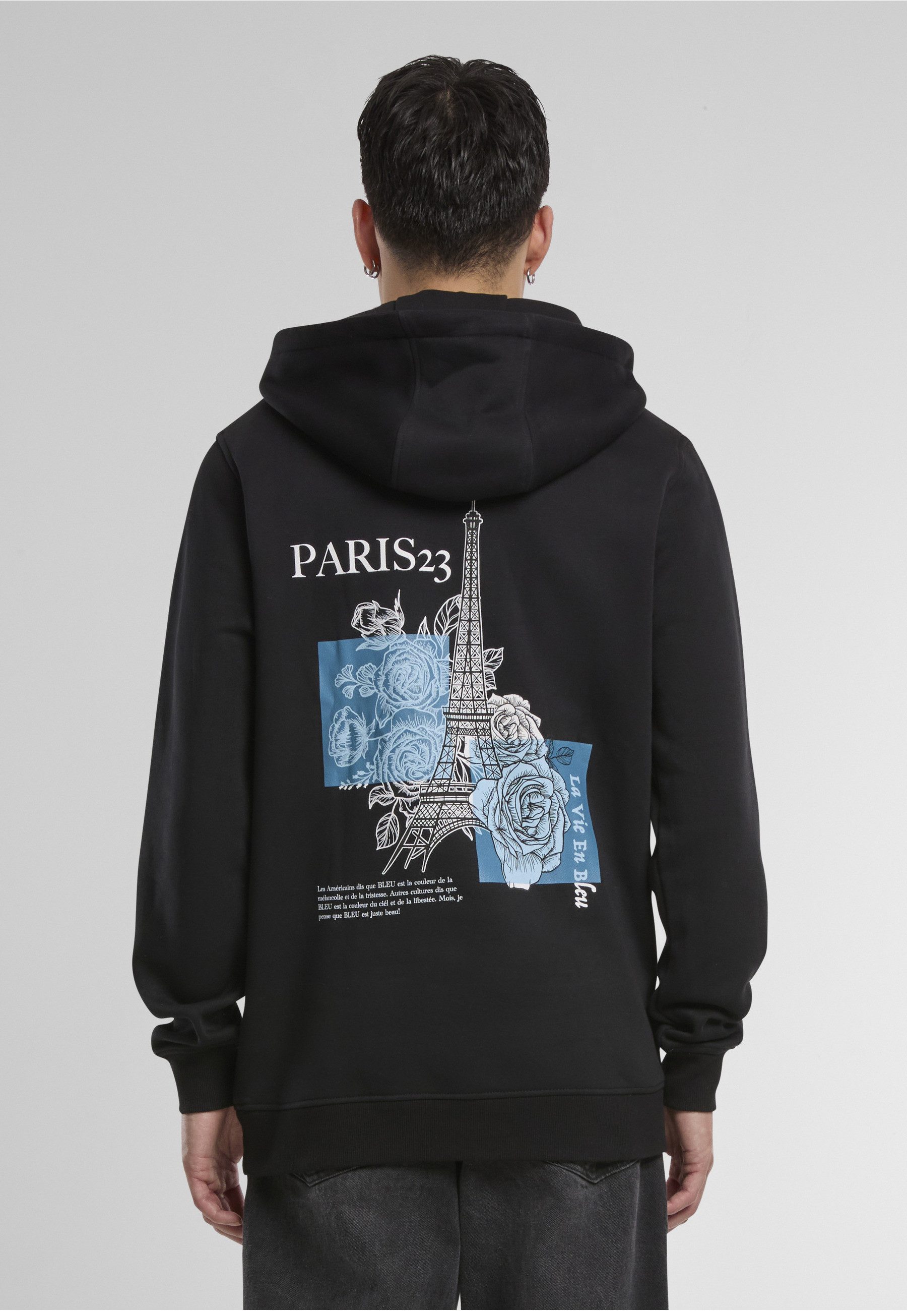 MisterTee Rundhalspullover MisterTee Herren Paris Hoody (1-tlg)