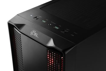 CSL Sprint V28614 Gaming-PC-Komplettsystem (27", AMD Ryzen 7 5700X, GeForce RTX 3060, 16 GB RAM, 1000 GB SSD)