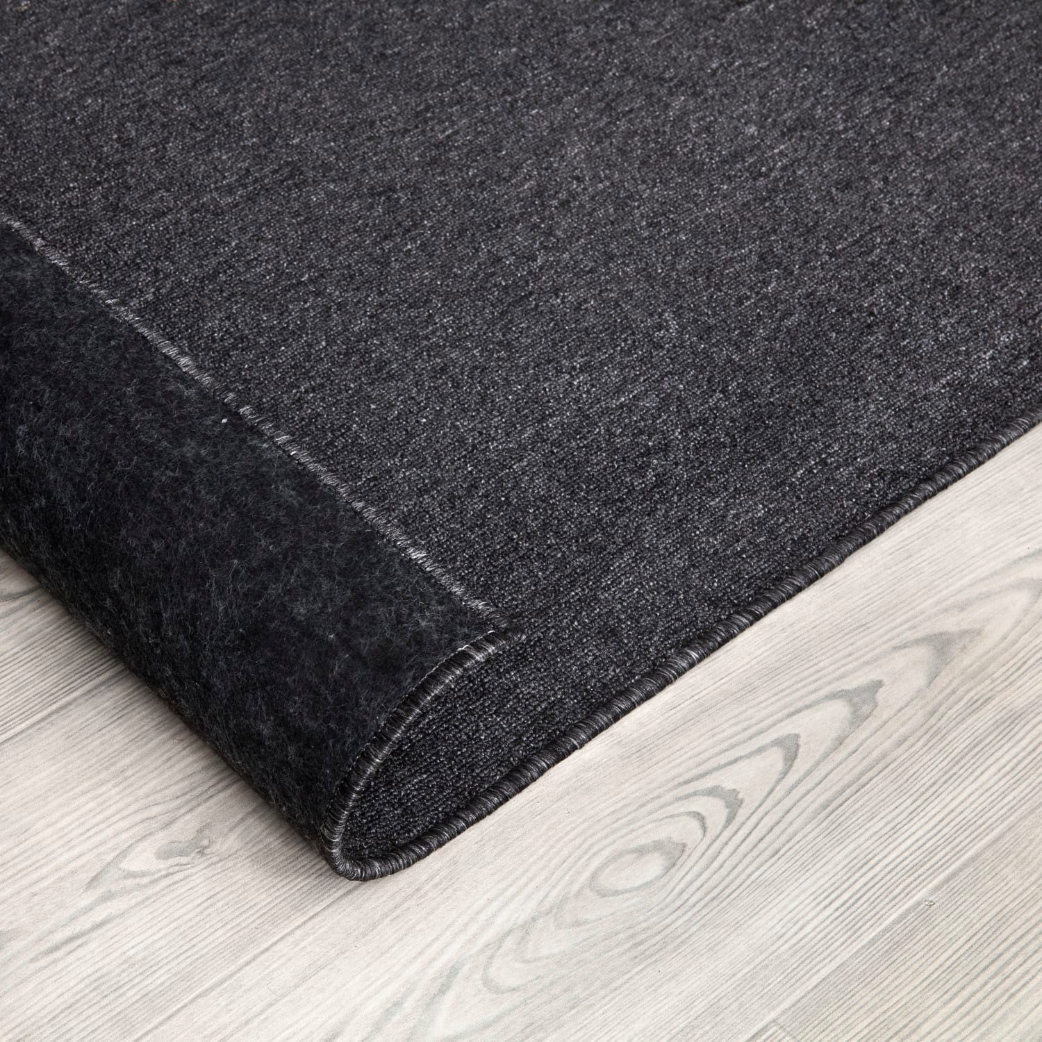 KADIMA DESIGN Teppich waschmaschinenwaschbar Unifarben Küche, Flur Waschbarer Teppich, Läufer, Höhe: 8 mm, Florhöhe: 4 mm, 100% Polypropylen, Rechteckig, 80x150 – Bild 5 von 5