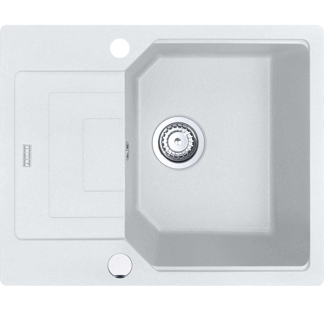 Einbauspüle Maris Urban Einbauspüle UBG 611-62 Glacier Drehknopf Edelstahl ab 45cm