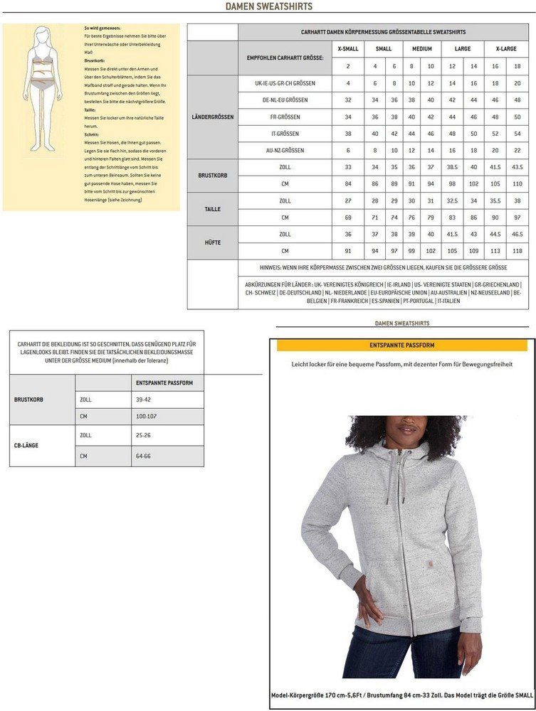 Carhartt Rundhalspullover Clarksburg CN 104410 günstig online kaufen