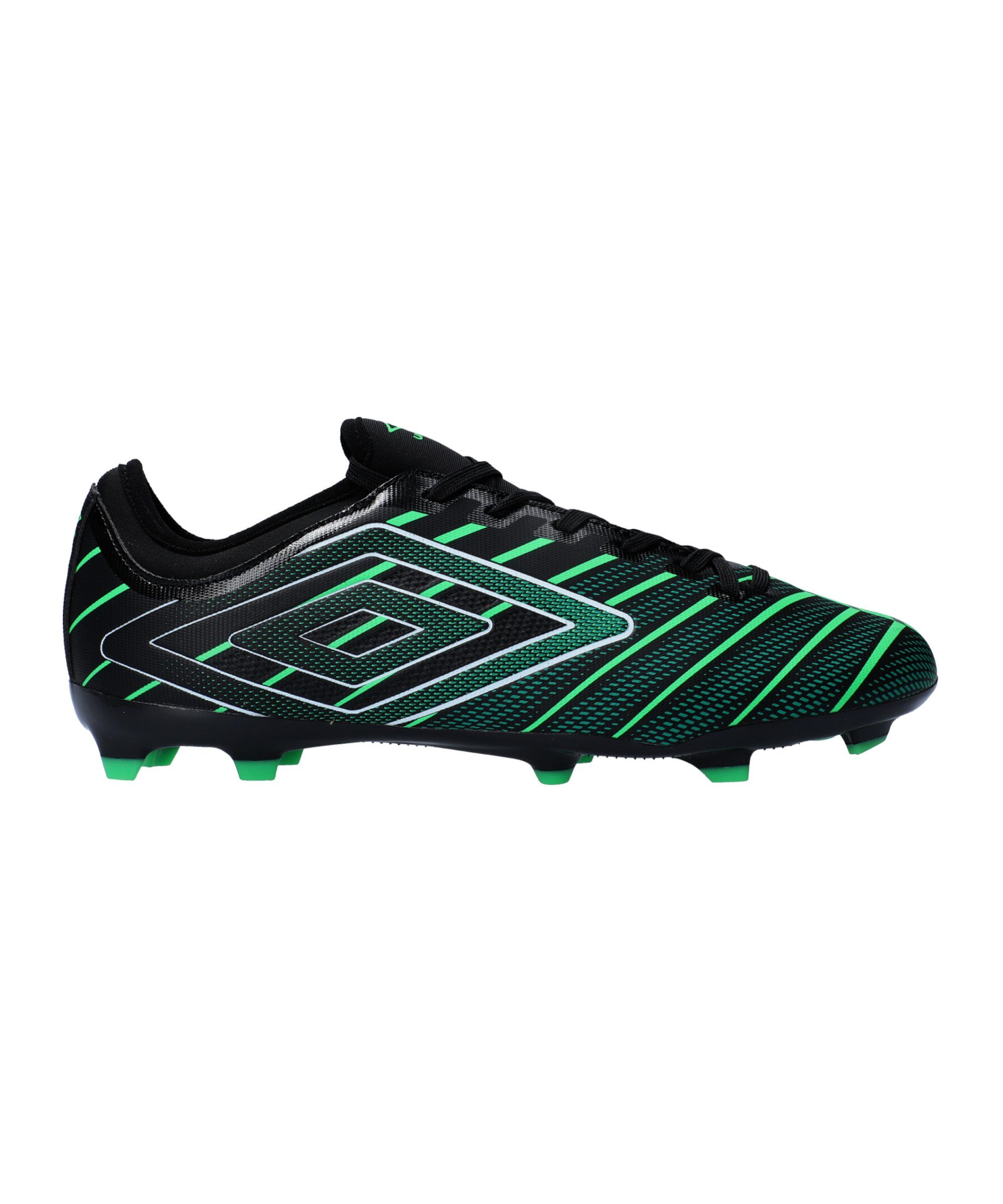 Umbro Velocita Elixir Club FG Fußballschuh schwarzgruenweiss