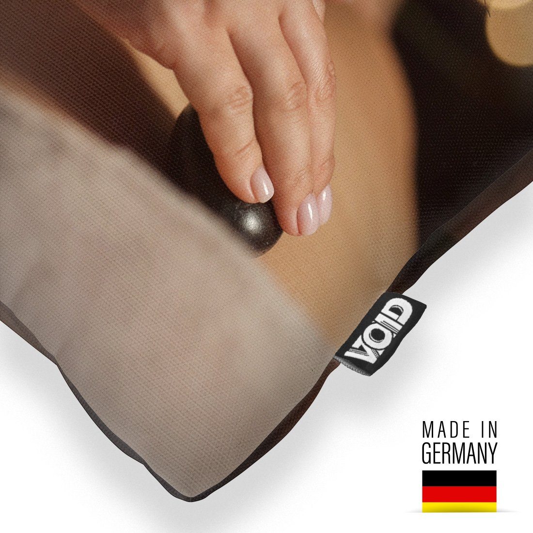 Kissenbezug, (1 VOID Masseur Stone Anwendung Spa Stück), Bad Pflege Feng Hot Sofa-Kissen Urlaub Dekoration Steine Asien Reisen lernen Shui heisse Wellness Massage