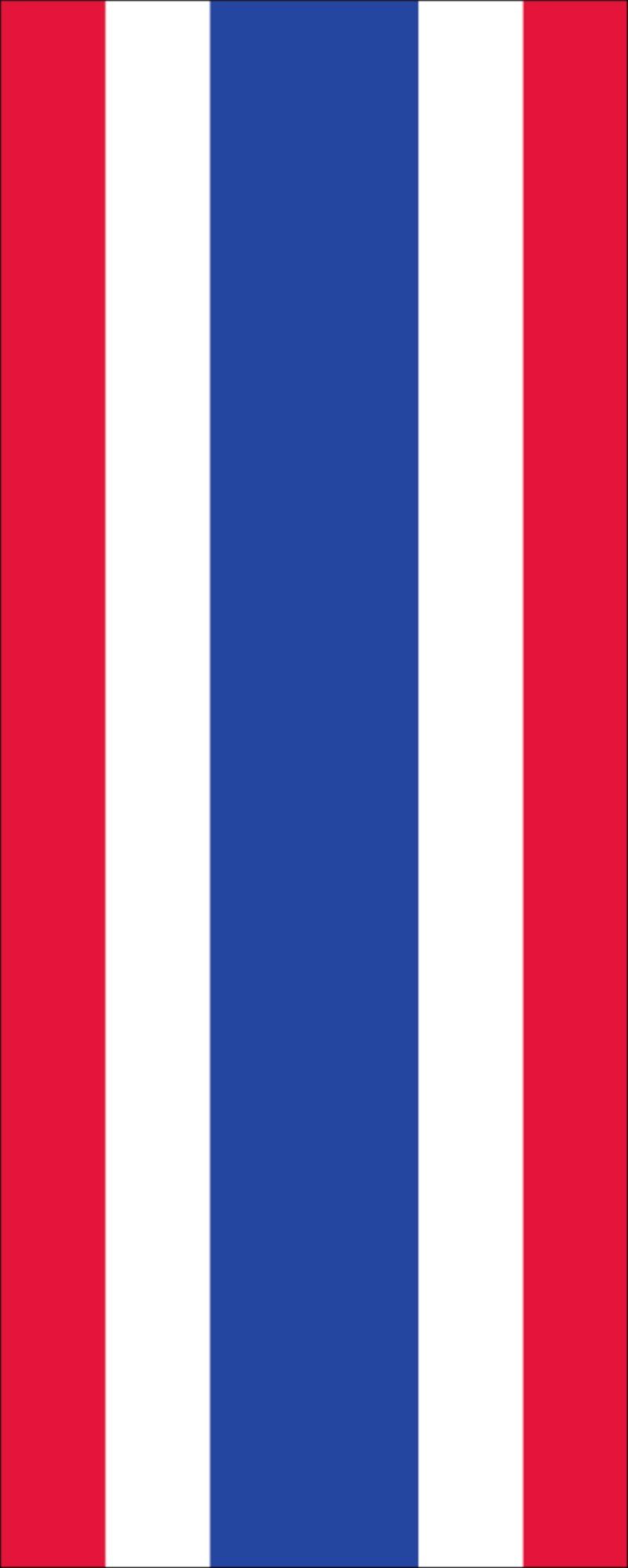 flaggenmeer Flagge Flagge Thailand g/m² Hochformat 110