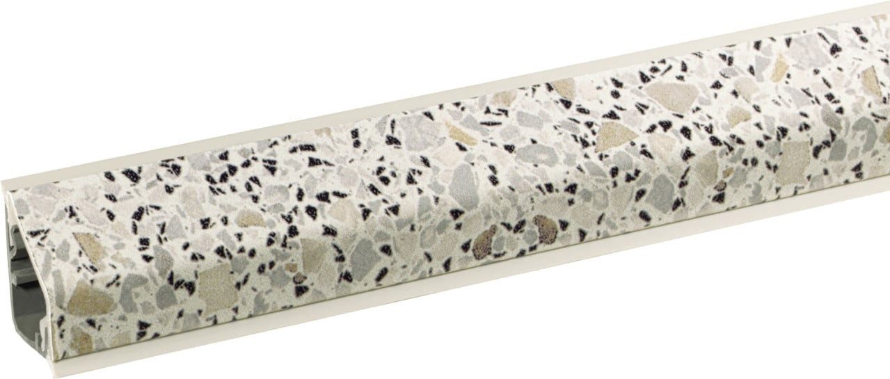 Kaindl Flooring Abschlussleiste Kaindl Wandanschlusssystem 63,5 cm 24 x 16 mm, Kunststoff
