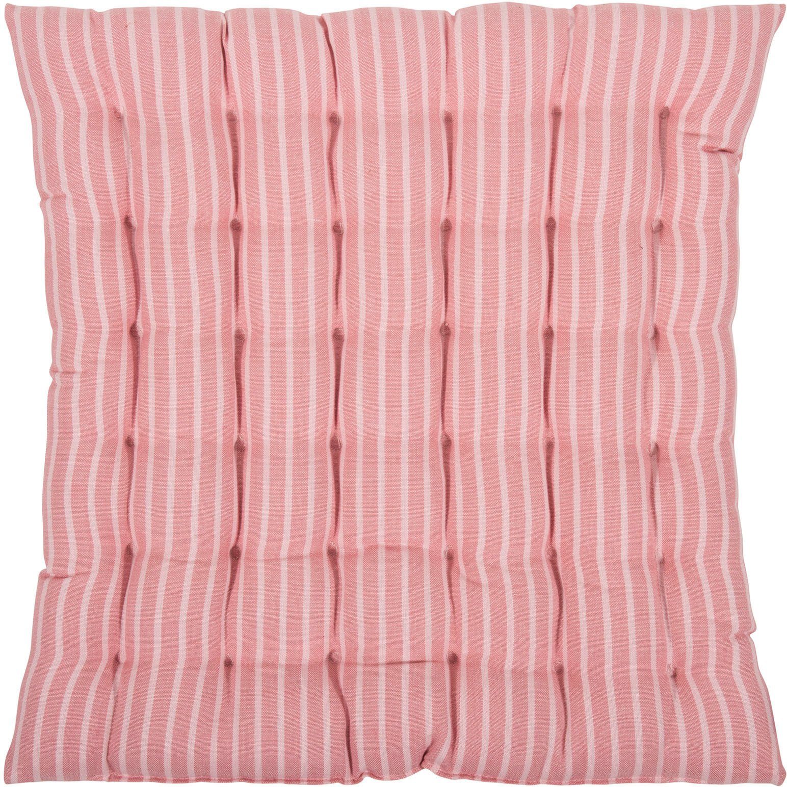 PAD Sitzkissen Fiora, handgewebt pink | Stuhlkissen