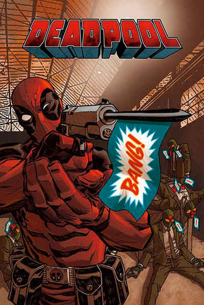 PYRAMID Poster Deadpool Poster Bang 61 x 91,5 cm