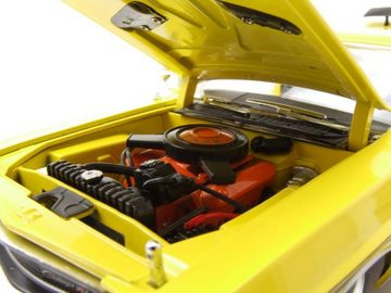 GREENLIGHT collectibles Modellauto Dodge Challenger R/T 1970 gelb schwarz Navy CIS Modellauto 1:18 Greenl, Maßstab 1:18