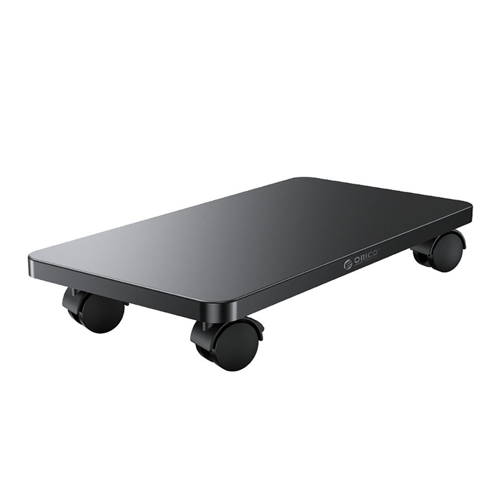 ORICO Rollwagen Computerständer Druckerroller Rollplattform, (Spar-Set, 1 St., 41 x 21 x 2 cm rollbar), feststellbare Rollen, bis 30 kg, Stahl