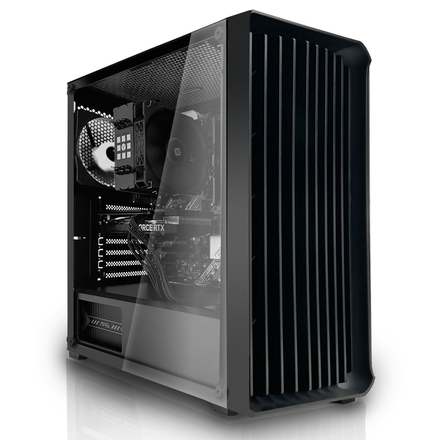 SYSTEMTREFF PC (AMD Ryzen 3 4300G, RX Vega 6, 16 GB RAM, 256 GB SSD, Luftkühlung)