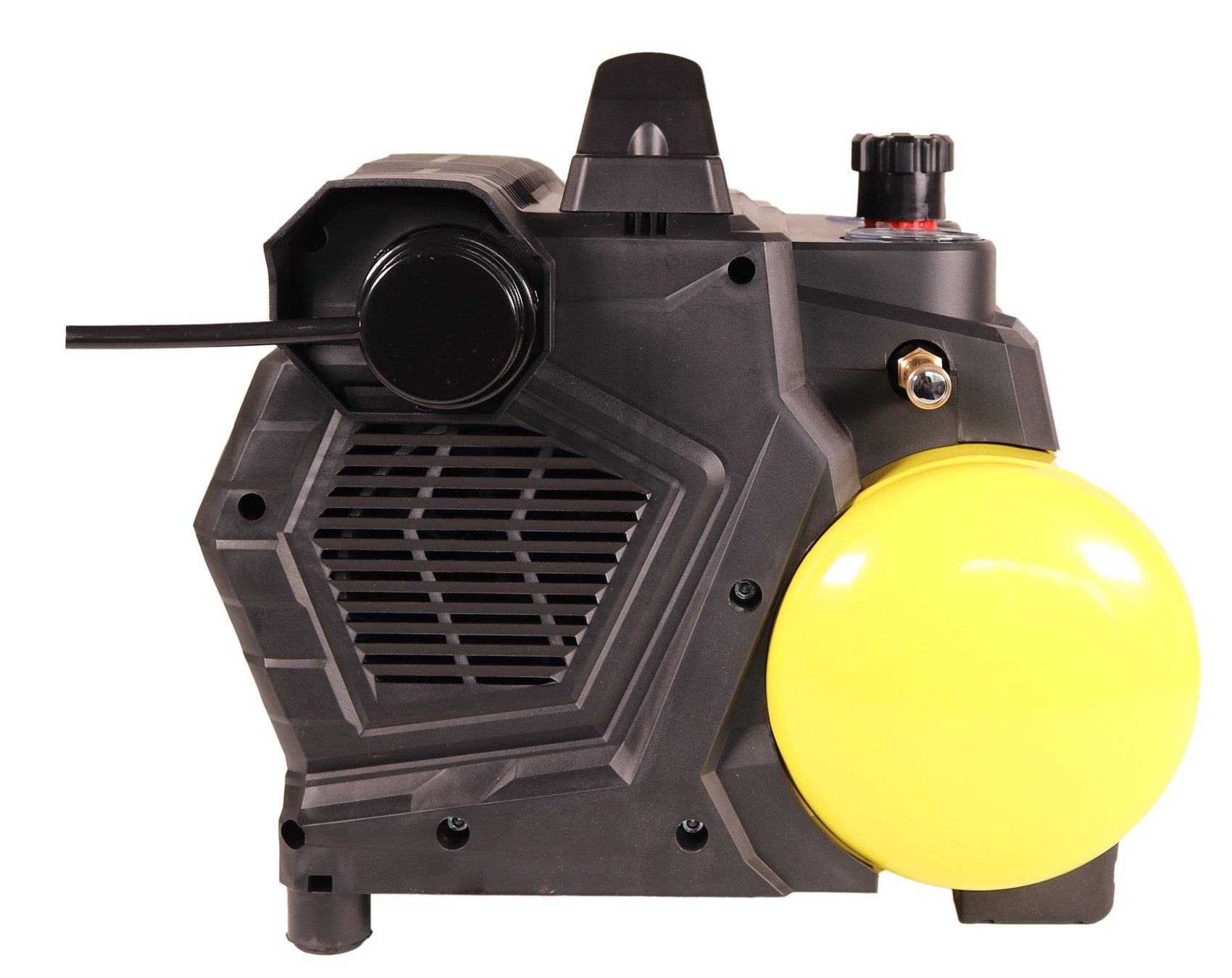 WELDINGER Kompressor FK 135 pocket Flüsterkompressor 135 l Luftabgabe 8bar 6l Kessel 1100W, 1100 W, max. 8,00 bar