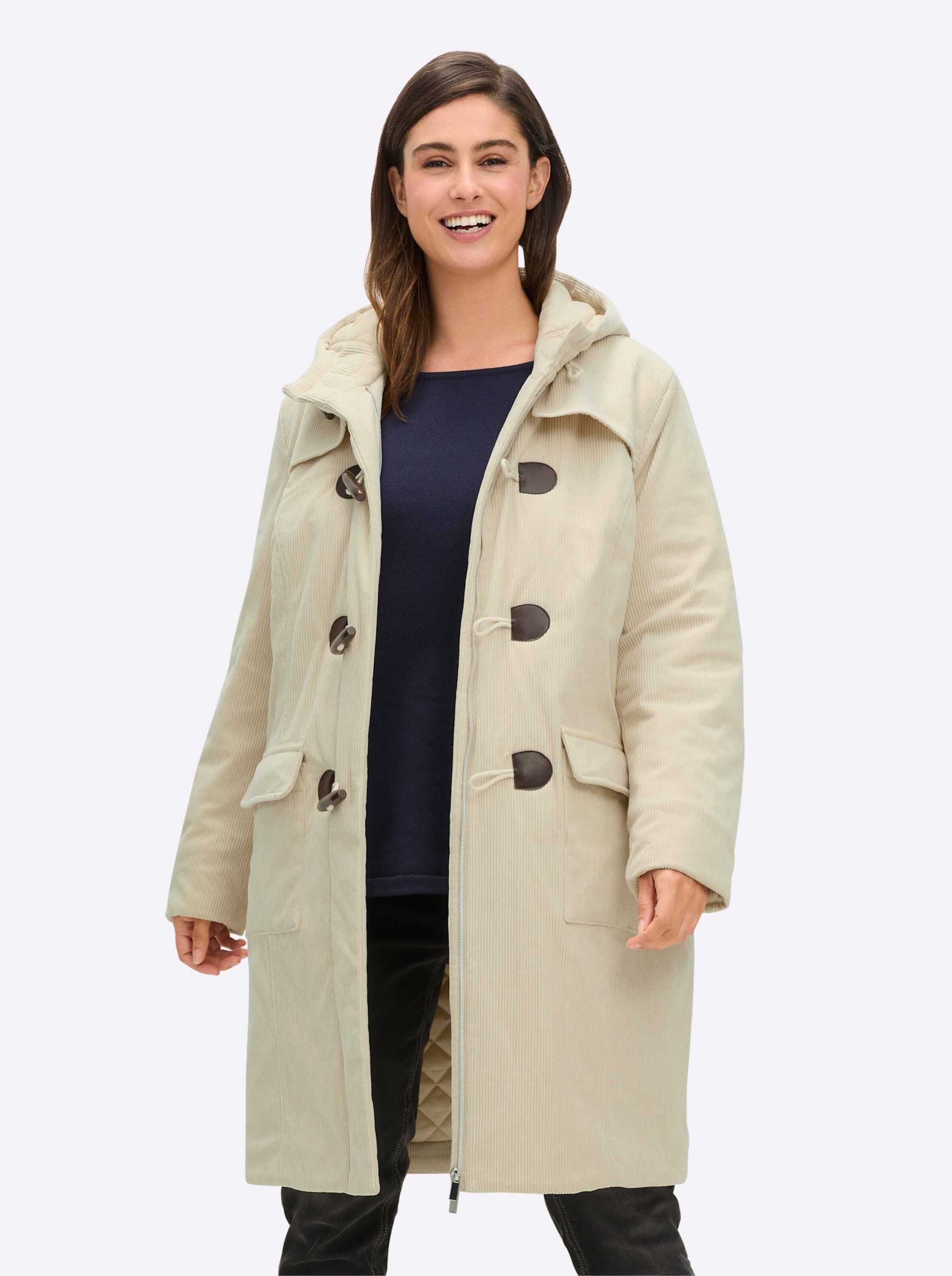 Sheego Allwetterjacke Dufflecoat