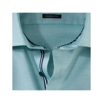 OLYMP Kurzarmhemd grün Modern fit (1-tlg., keine Angabe)