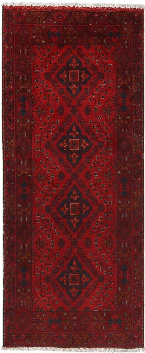 Orientteppich Khal Mohammadi 80x193 Handgeknüpfter Orientteppich Läufer, Nain Trading, rechteckig, Höhe: 6 mm