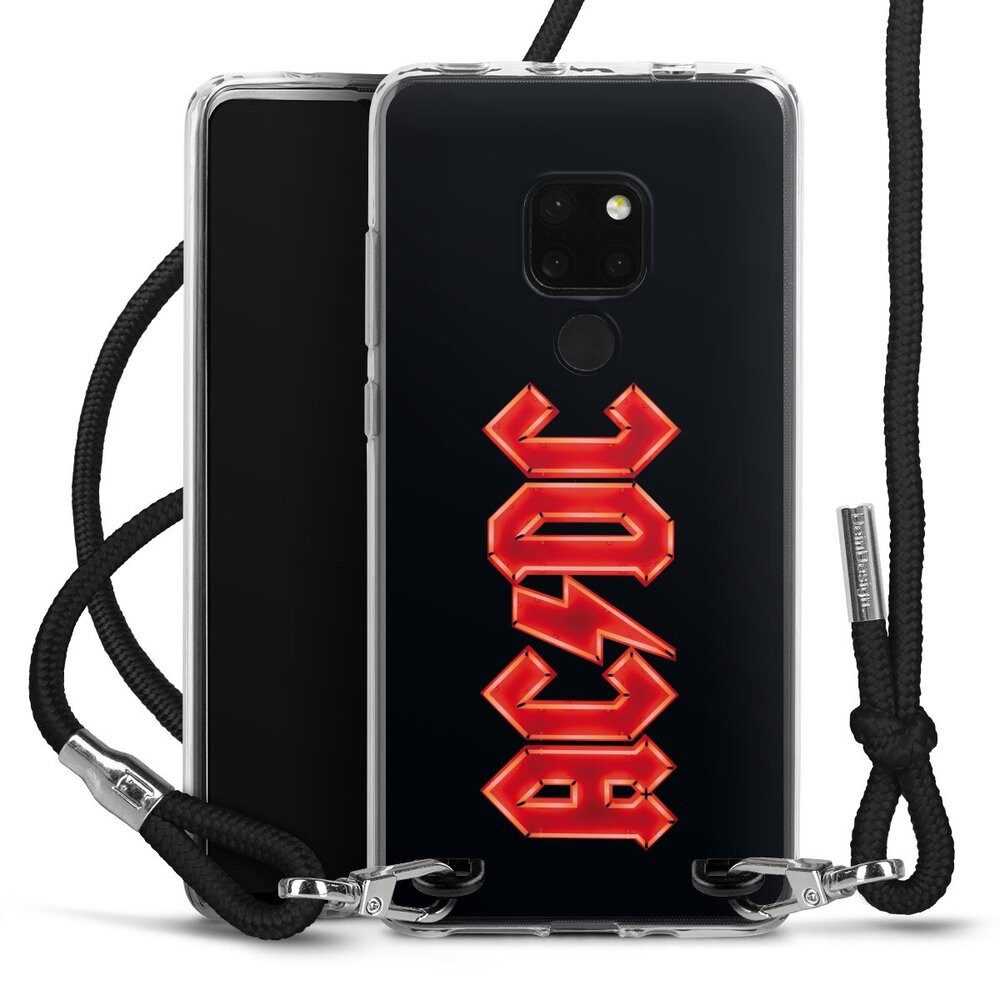 DeinDesign Handyhülle ACDC Logo Offizielles Lizenzprodukt ACDC Logo Large, Huawei Mate 20 Handykette Hülle mit Band Case zum Umhängen