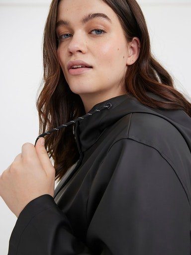 Vero Moda Curve Outdoorjacke VMCMALOU COATED JACKET CUR NOOS