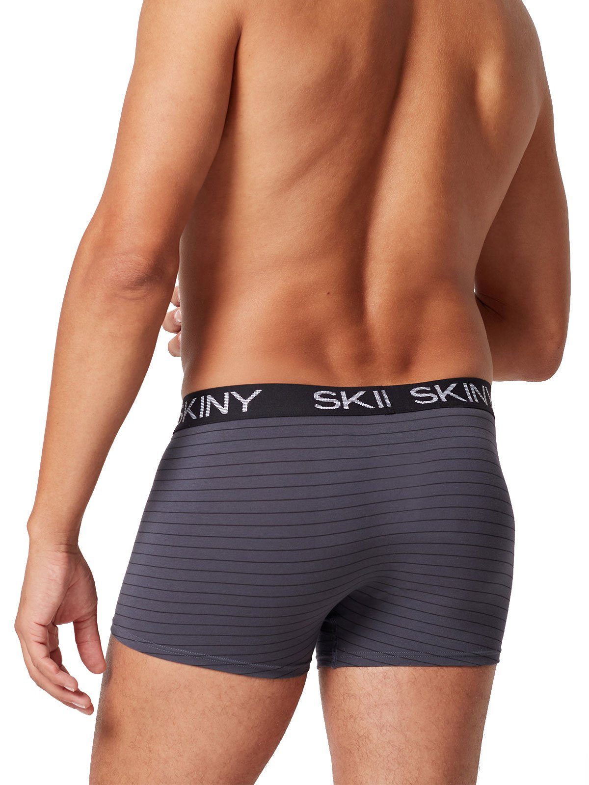 Skiny Retro Pants Herren Pant 2er Pack Cotton Multipack (Packung, 2-St) biologisch abbaubar