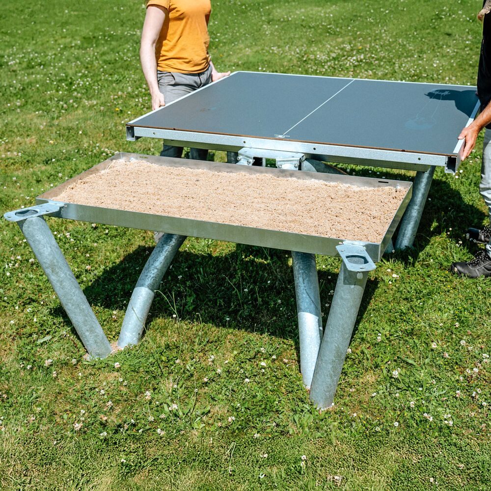 Cornilleau Tischtennisplatte Ballastbehälter Park 2025, Passgenau für Cornilleau Tischtennisplatte "Park 2025"