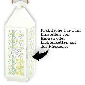 Mr. & Mrs. Panda Gartenleuchte Hase Blume - Transparent - Geschenk, Osterhase, Gartenlampe, Laterne