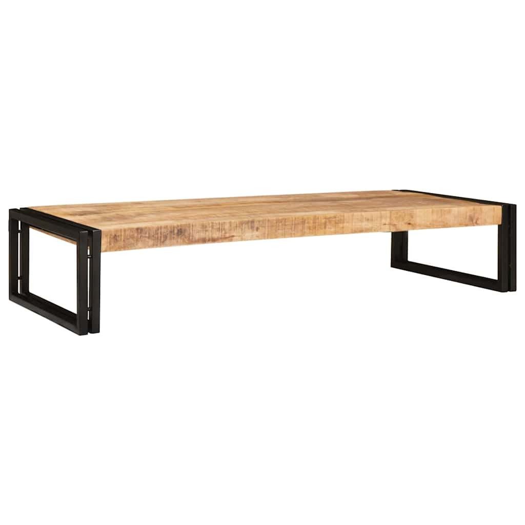 vidaXL Badezimmerspiegelschrank Badregal für Braun 120 x 50 x 23 cm Massives rohes holz (1-St)