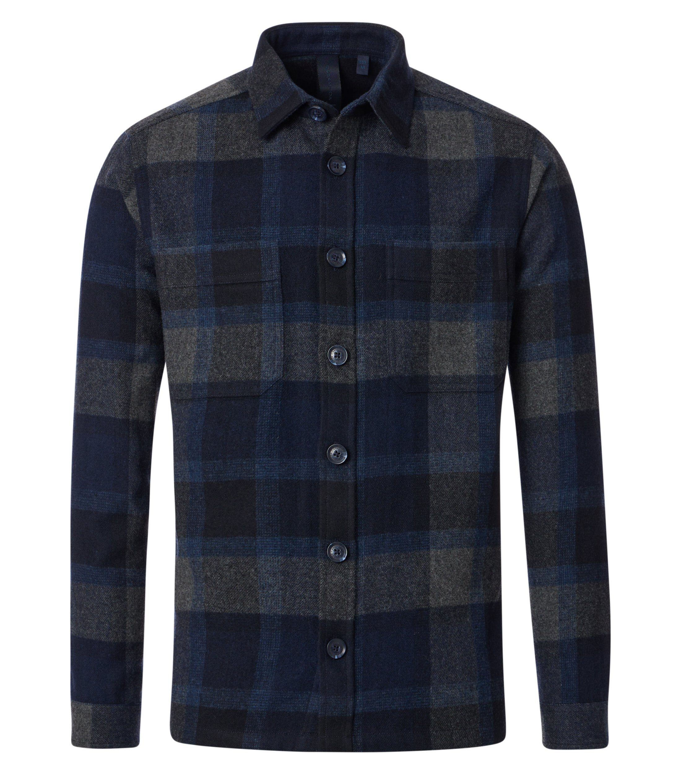 CASAMODA Langarmhemd CASAMODA Hemdjacke uni günstig online kaufen