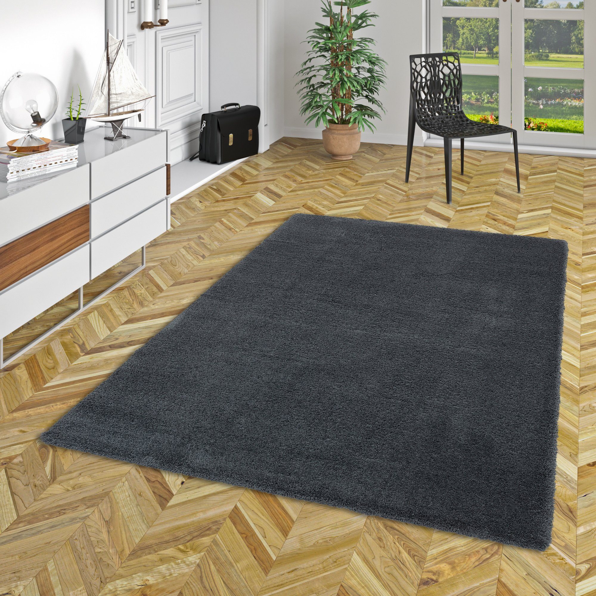 Snapstyle Hochflor-Teppich Luxus Hochflor Langflor Teppich günstig online kaufen
