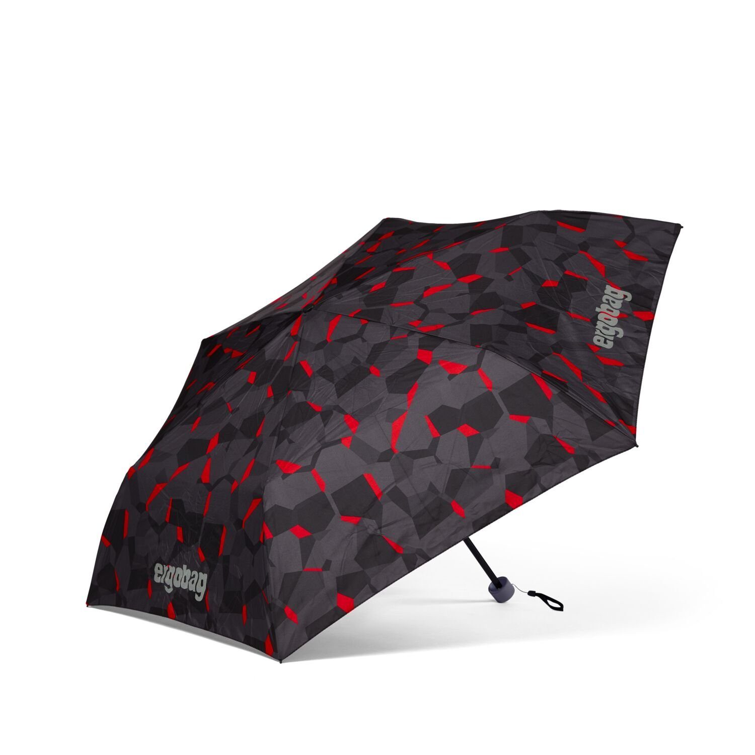 ergobag Schulranzen Regenschirm TaekBärdo (1 Stück), reflektierend, kindgerechte Griff, Ø 90 cm