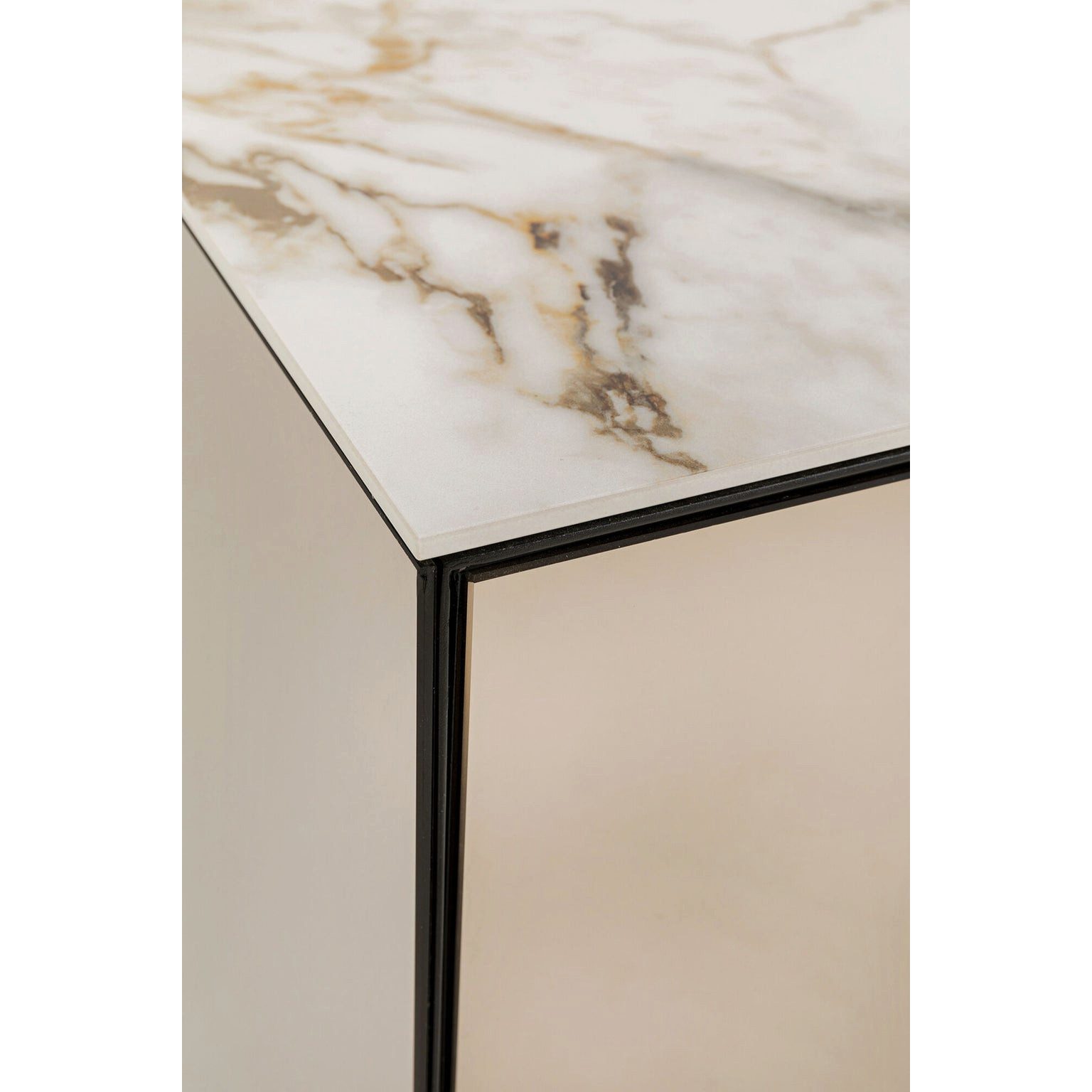 Kare Design Sideboard Lunar, verspiegelt, Breite 160 cm