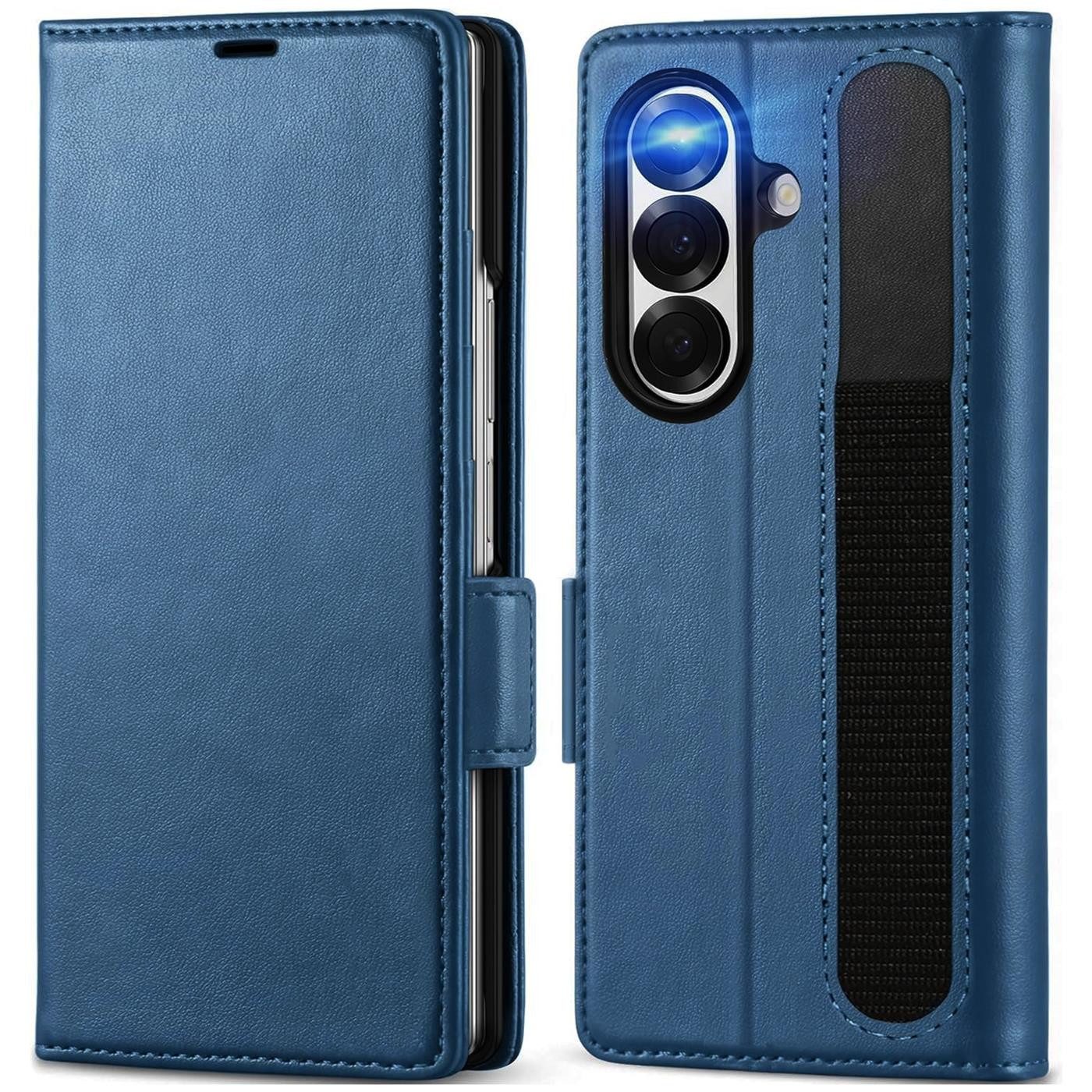 CoolGadget Handyhülle Book Case Elegance Tasche für Samsung Galaxy Z Fold 7 8 Zoll, Hülle Halter für Pen Flip Case für Samsung Z Fold 7 5G Schutzhülle