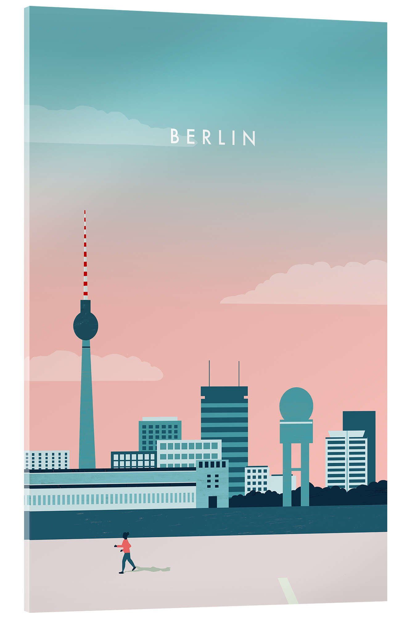 Posterlounge Wandbild Berlin, Katinka Reinke, erhältlich als Poster, Leinwandbild, Wandsticker oder Acrylglasbild