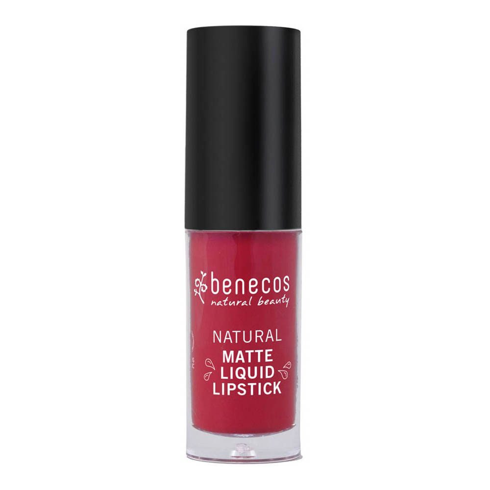 Benecos Lippenstift Liquid Lipstick - bloody berry 5ml