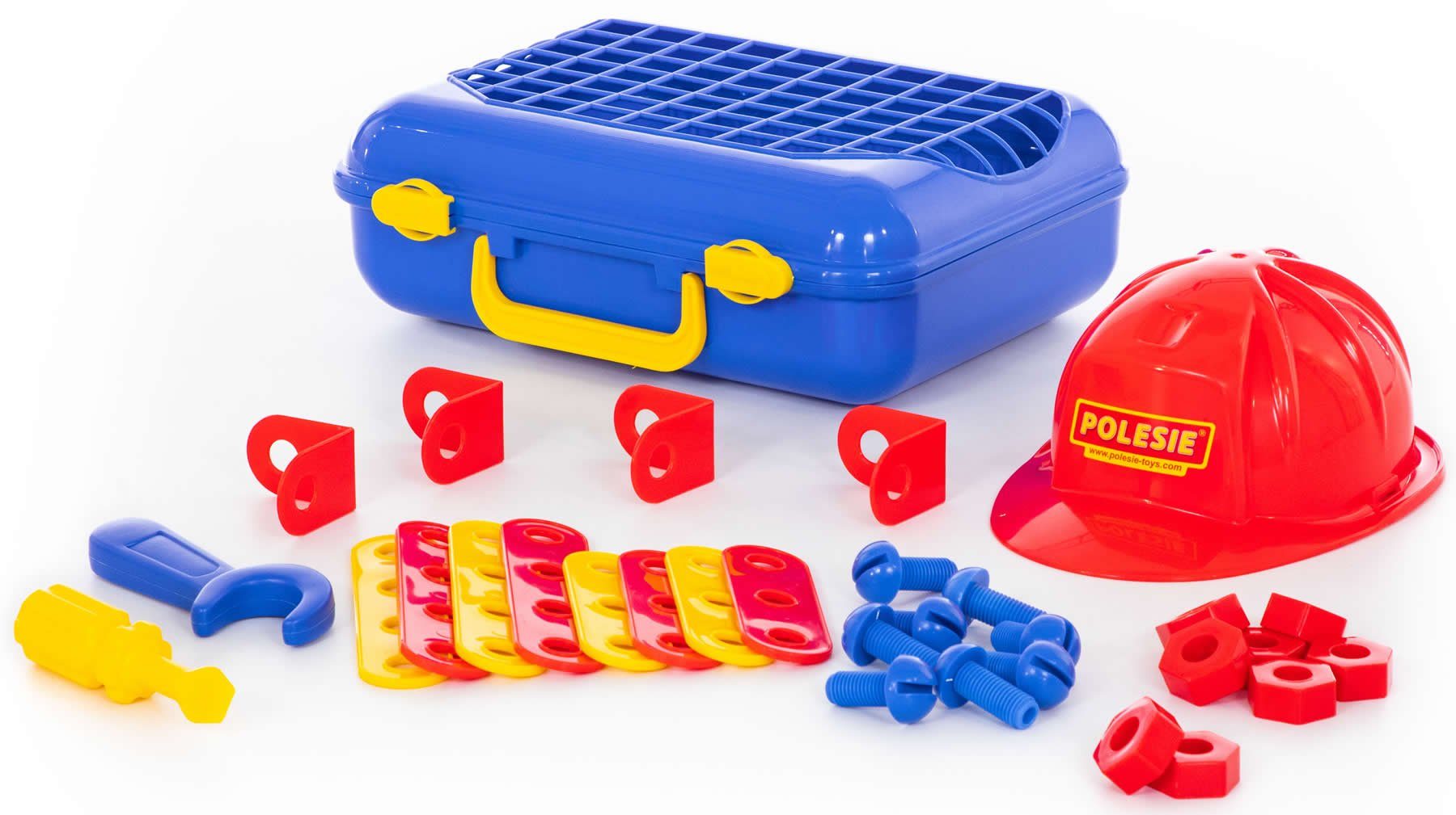 Polesie Spielwerkzeugkoffer Werkzeug Kinder Игрушки 31-tlg Handwerker, (Set, 31-tlg)