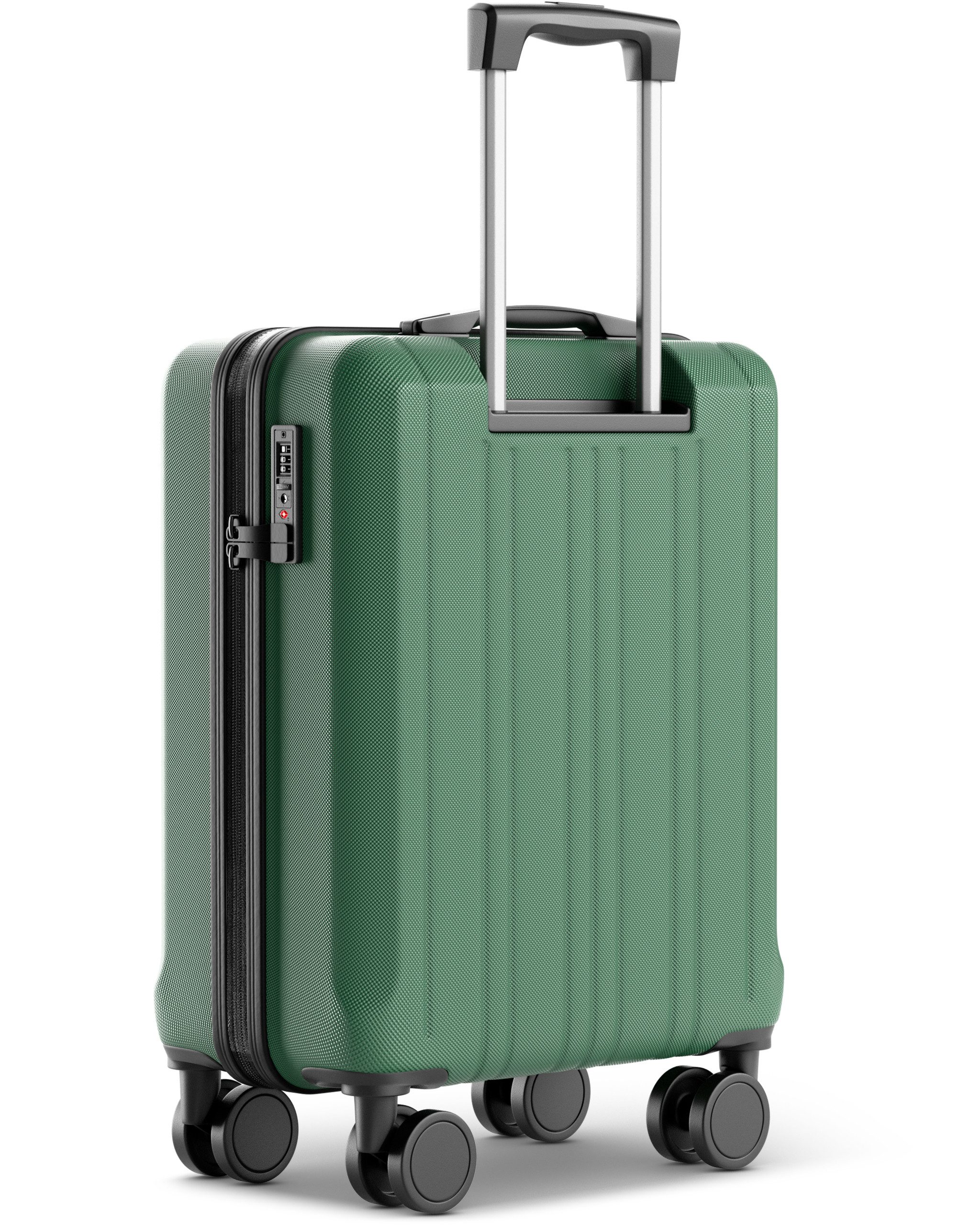 Wertes Koffer Handgepäck Koffer 55x40x20cm - 36L - TSA Schloss, 4 Rollen