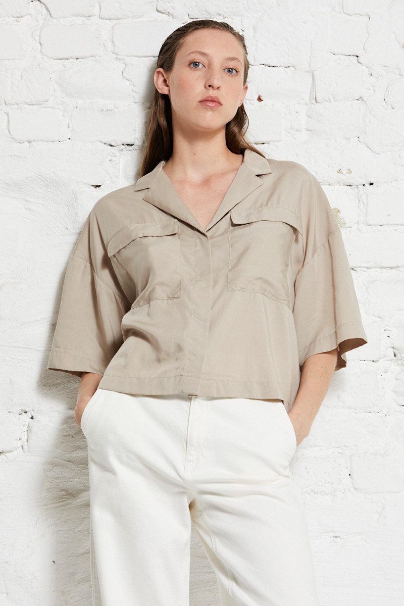 Hemdbluse Utility revers blouse TENCEL