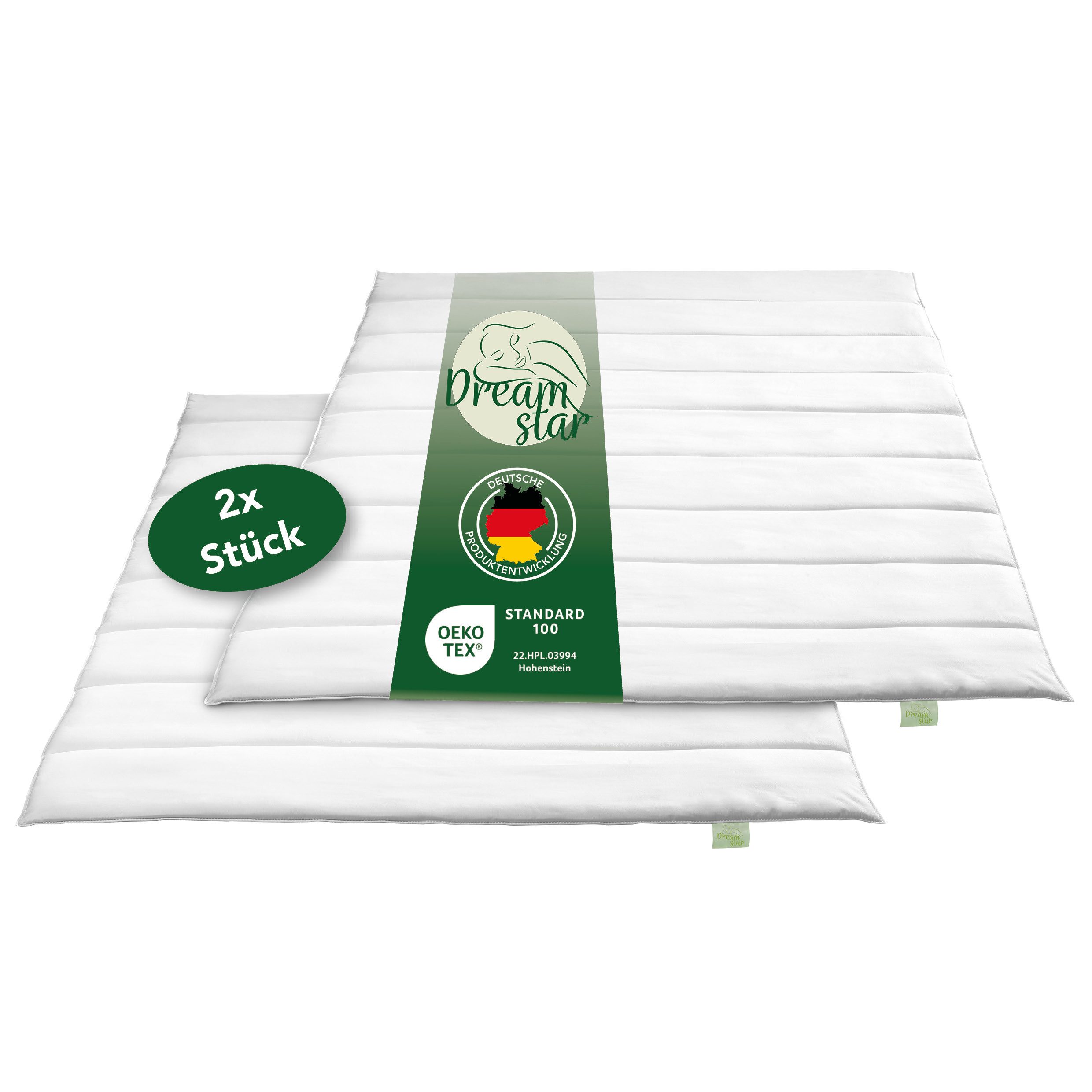 Dreamstar Microfaserbettdecke Eco, Bettdecken 2er-Set - 4-Jahreszeiten, Gan günstig online kaufen