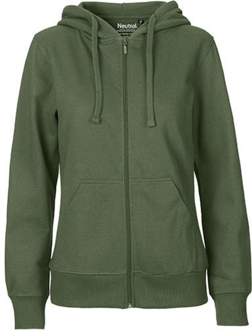 Neutral Kapuzensweatjacke Ladies Zip Hoodie