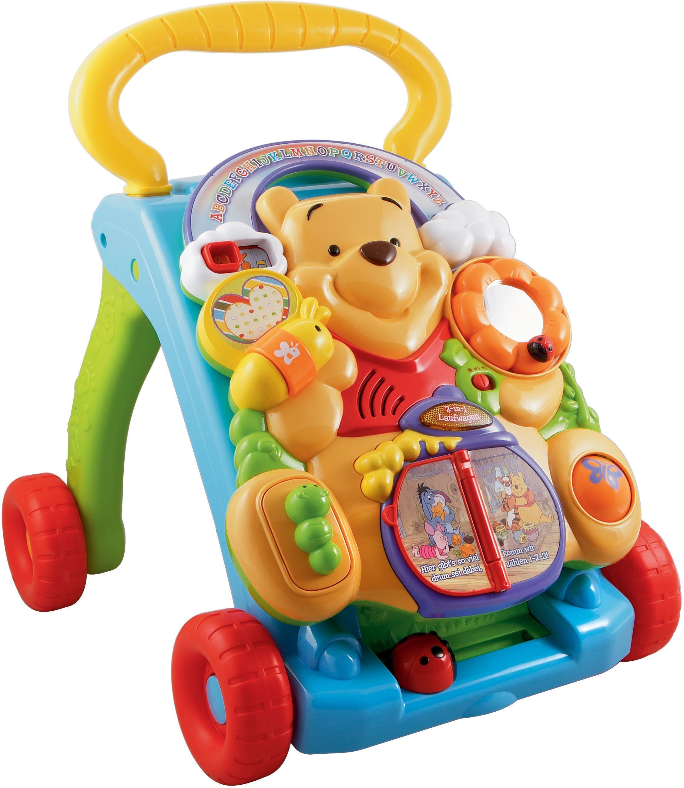 Lauflernwagen Winnie Puuh 2-in-1