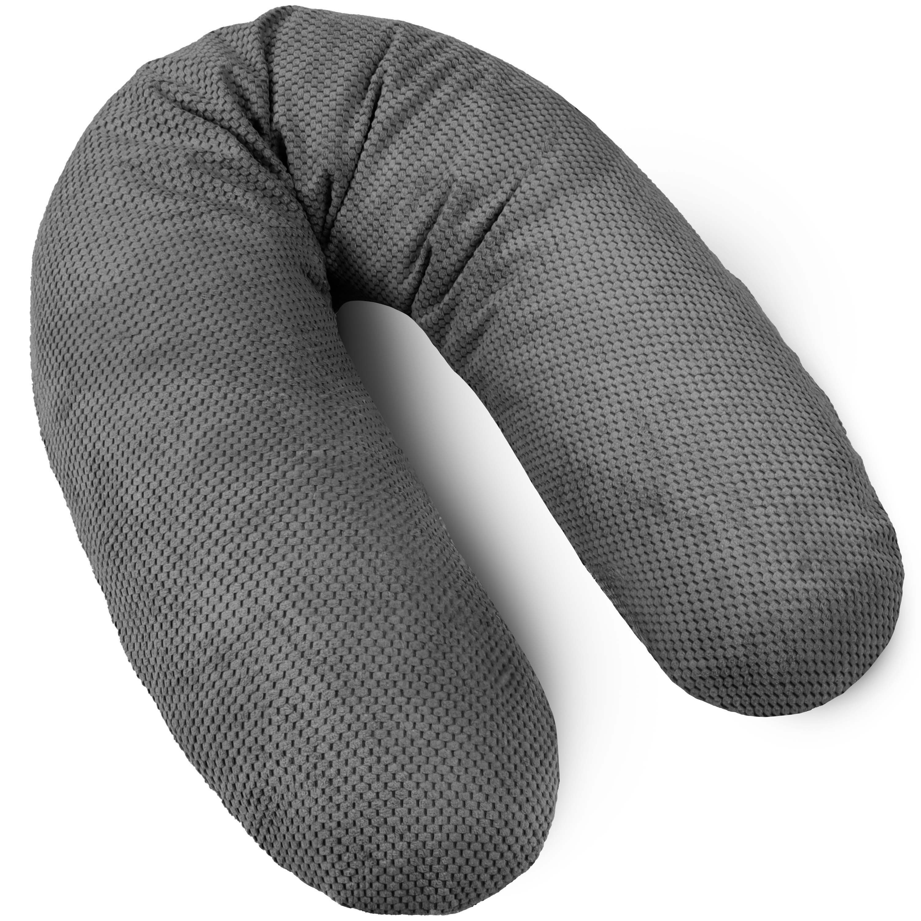 Amilian Stillkissen XXL 170 cm – Schwangerschaftskissen mit abnehmbarem Bez günstig online kaufen