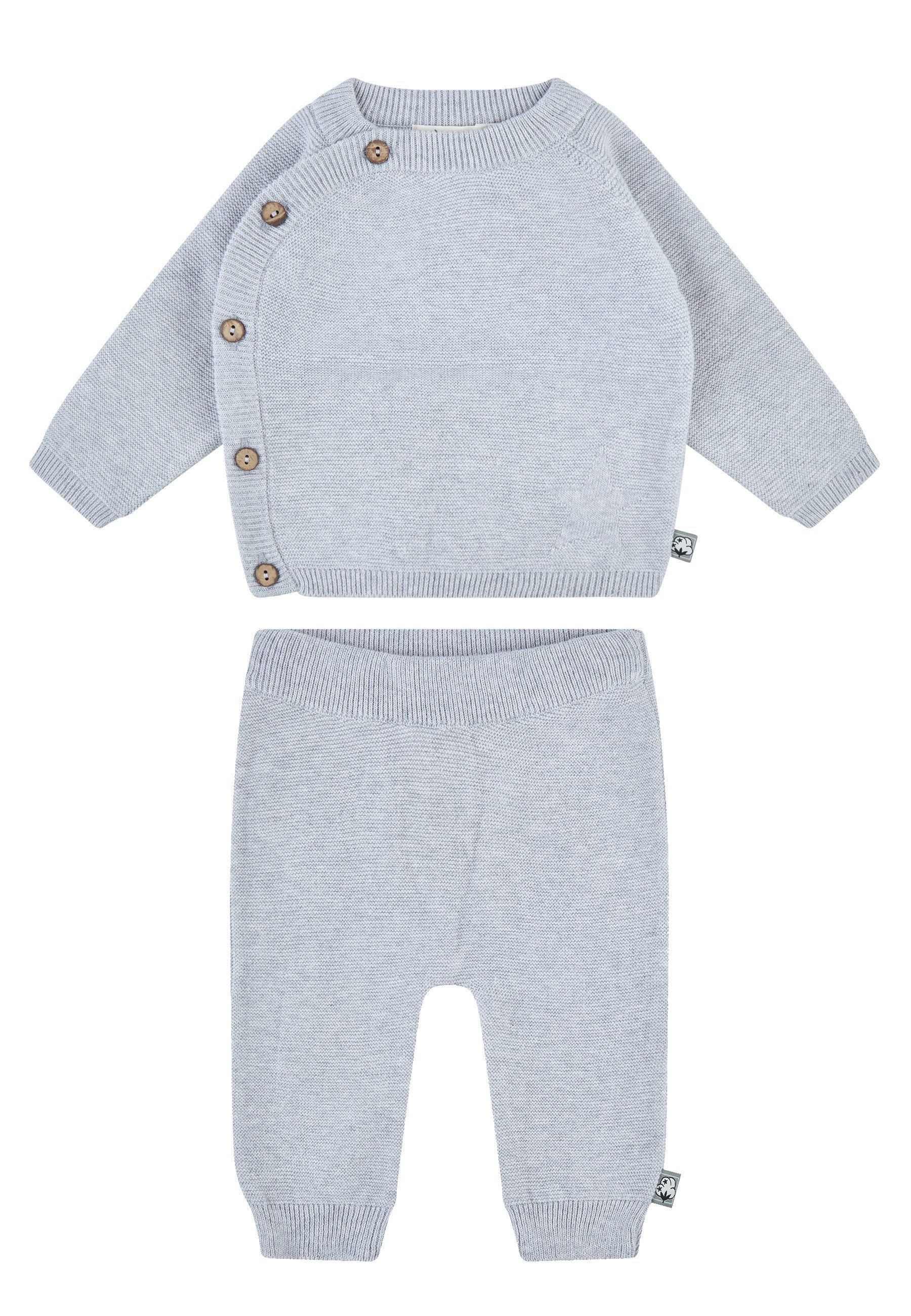 Sterntaler® Hausanzug GOTS Set Jacke und Hose Stern (2 tlg)