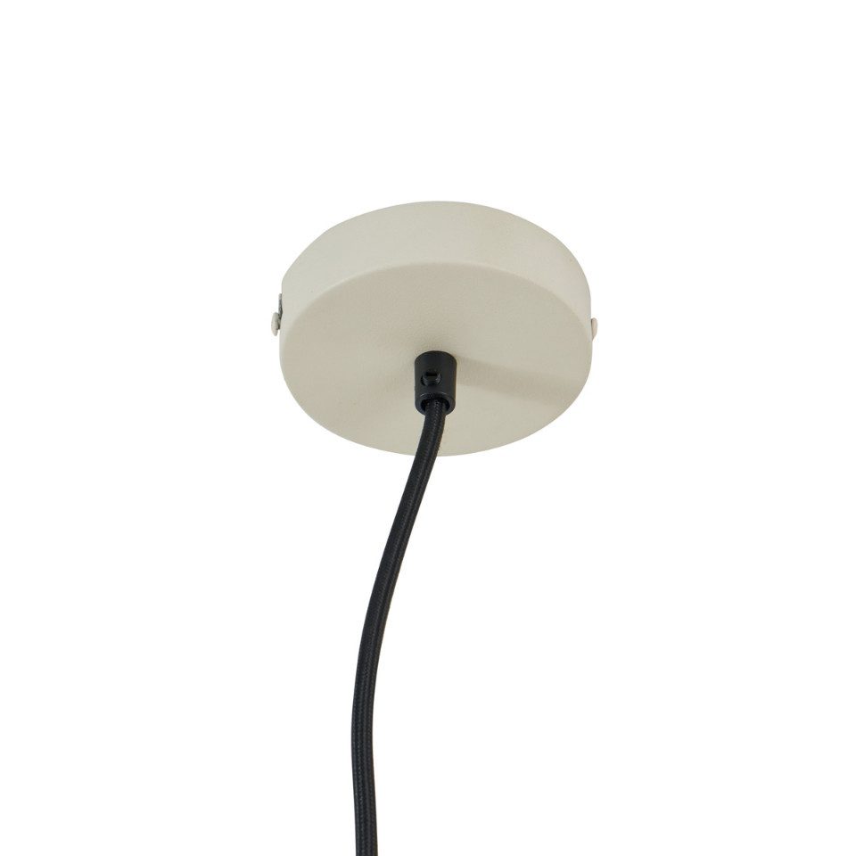 Qazqa Pendelleuchte Cage rack, ohne Leuchtmittel, E27, Beige, Industrie, Stahl, 4-flammig